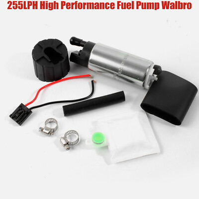 #ad Car Fuel Power Pump Walbro GSS342 255LPH High Pressure Intank Fuel Pump Set 12V $35.99