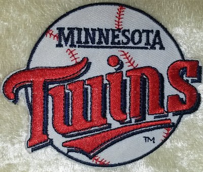 #ad Minnesota Twins 3.5quot; Iron Sew On Embroidered Patch USA Seller $4.95