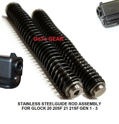 #ad Stainless Steel Recoil Guide Rod with spring for Glock 20 20SF 21 21SF Gen 1 3 $17.45