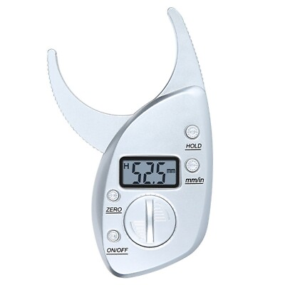 #ad Accurate and Portable Body Fat Measuring Caliper LCD Display ABS Material $14.20