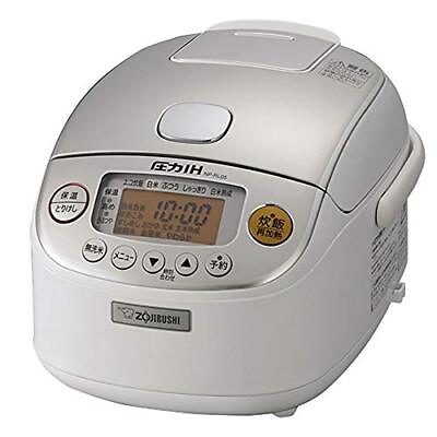 #ad ZOJIRUSHI Rice Cooker 3 Go Pressure IH Type ‎NP RL05 WA Extremely Cooked $311.95