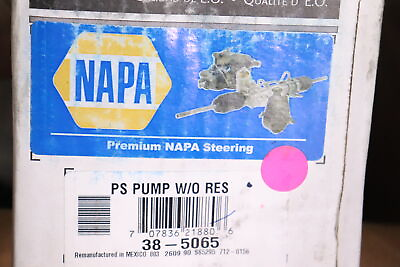 #ad #ad Napa Power Steering Pump 38 5065 $32.55
