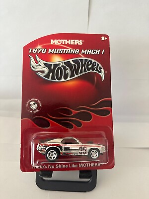 #ad 2003 Hot Wheels Mothers Wax Special Edition 70 Mustang Mach 1 Chrome 1 1000 K78 $29.99