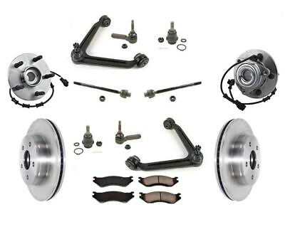 #ad Front Hub Rotors Brakes Chassis for Dodge 02 05 1500 Ram 5 Studs 4 Wheel Abs 4x4 $466.00