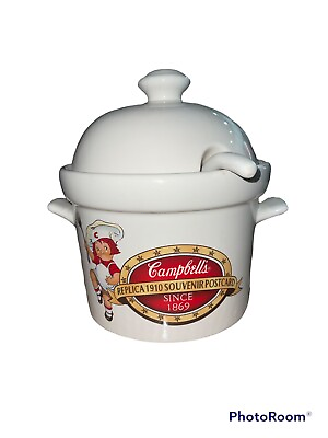 #ad Vintage Campbell Kids Porcelain Soup Tureen with Lid Westwood Int.1996 $25.00