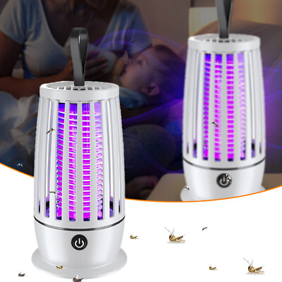 #ad USB Mosquito Kill Light Electronic Fly Bug Insect Zapper Trap Pest Control Lamp $13.96