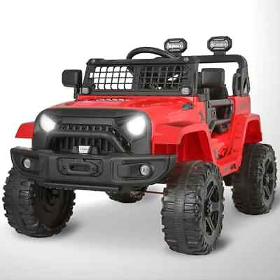 #ad 12V 7AH Ride On Truck Electric Off Road Car Toy for Kids with Spring Suspension $169.59