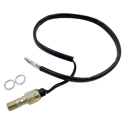 #ad Rear Set Hydraulic Pressure Universal Banjo Switch Brake Light Wire M10*1 Pitch $9.95