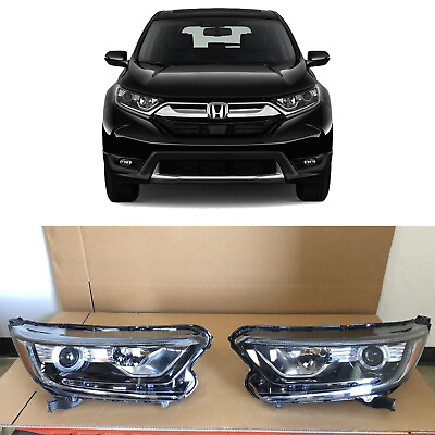 Headlight Replacement for 2017 2022 Honda CRV LX EX EXL Halogen Left Right Pair $334.99