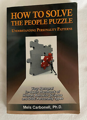 #ad How to Solve the People Puzzle Understanding Personality Patterns by Carbonell $20.00