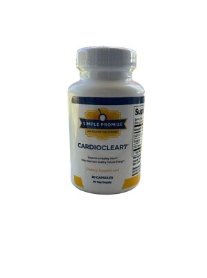 #ad Simple Promise CARDIOCLEAR7 Hearth Health amp; Maintain Healthy Cellar Energy $30.00
