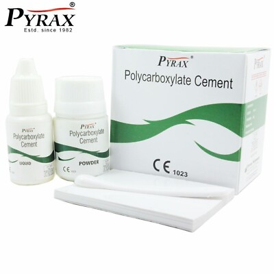 #ad PYRAX POLYCARBOXYLATE CEMENT FOR LUTING CROWN N BRIDGE Free shipping $27.54