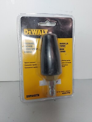#ad Dewalt DXPA45TN 4500 PSI Pressure Washer Turbo Spray Nozzle NEW $34.00
