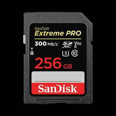 #ad SanDisk 256GB Extreme PRO SDXC UHS Il Memory Card SDSDXDK 256G GN4IN $199.99