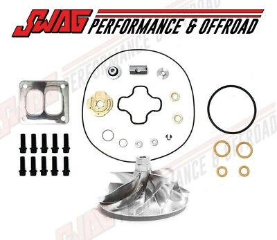 #ad #ad 94 97 Ford 7.3 7.3L Powerstroke Diesel OBS Turbo Rebuild Kit w 55 Billet Wheel $149.95