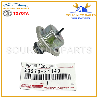 #ad 23270 31140 Genuine Toyota DAMPER ASSY FUEL PRESSURE PULSATION 2327031140 OEM $57.00