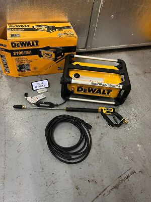 #ad Missing Nozzles Dewalt 2100 PSI 1.2 GPM Cold Water Electric Pressure Washer Q318 $207.89