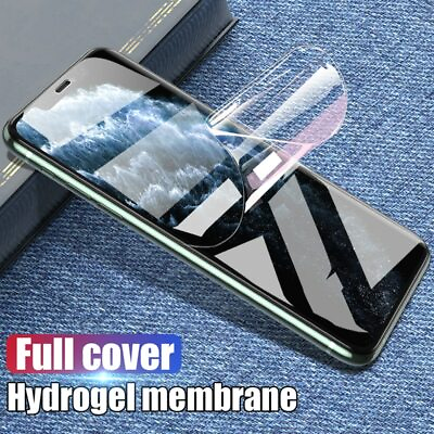#ad 2PCS Hydrogel Screen Protector For iPhone 13 12 11 8 7 X XS XS Max XR Pro Max $2.60