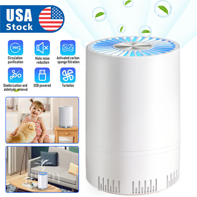 #ad Home Air Purifier Cleaner Large Room Smoke Odor Remover Ozone Generate Ionizer $9.98