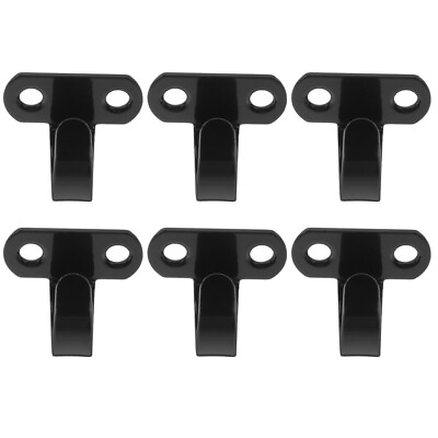#ad 6 Pcs Cabinet Hooks Potted Plant Heavy Duty Clothes Rack Hanger $9.20