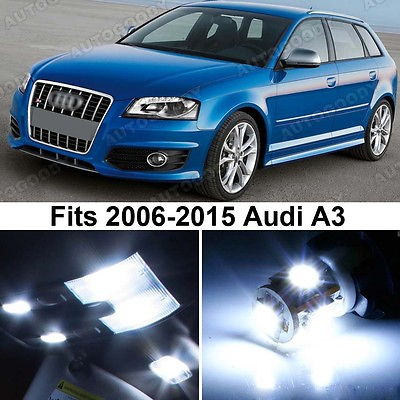 #ad 14 x Premium Xenon White LED Lights Interior Package Upgrade for Audi A3 $25.88