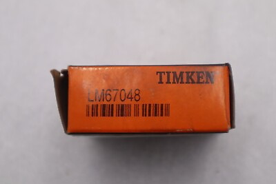 #ad TIMKEN LM67048 TAPERED ROLLER BEARING CONE STOCK B 662 $9.60