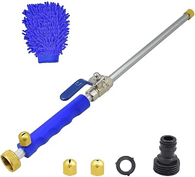 #ad #ad Hydro Jet Power Pressure Washer Wand Portable High Pressure Water Gun Exte... $36.09