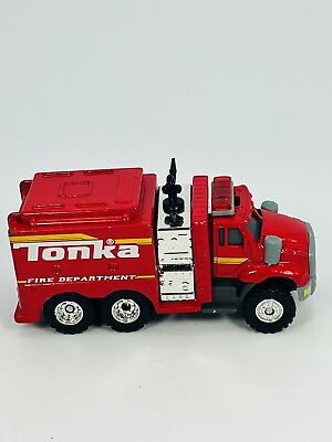 #ad #ad 2012 Hasbro Tonka Fire Engine Diecast w Water Cannon $5.99
