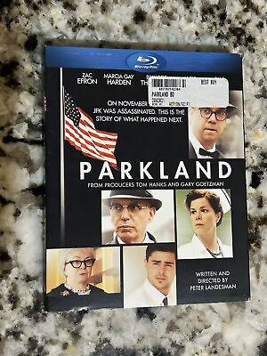 #ad #ad Parkland Blu Ray DVD Combo Zac Efron Billy Bob Thornton Factory Sealed $13.59
