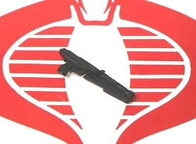 #ad Star Wars Clone Wars Weapon Black Gun Blaster 1:18 Figure Accessory $1.99