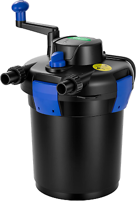 #ad Bio Pressure Pond Filter up to 1000 Gallons Pond Filter System with Convenient $200.82