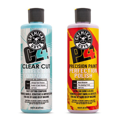 #ad #ad Chemical Guys C4 Clear Cut Correction Compound amp; P4 Precision Paint $34.99