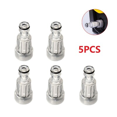 #ad 5pcs Car Clean Machine Water Filter High Pressure Connection For Karcher K2 K7 $10.50