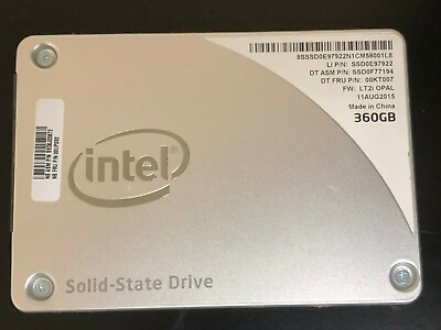 #ad #ad Intel SSD 360GB Pro 2500 Series MLC 2.5quot; SATA3 Solid State Drive SSDSC2BF360A5L $69.99
