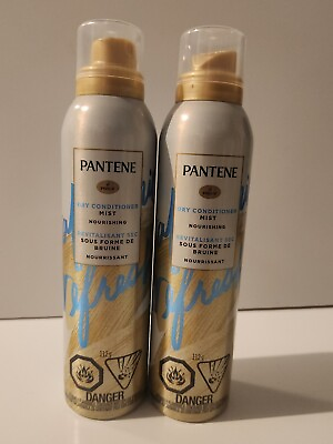 #ad Pantene Pro V Dry Conditioner Mist Nourishing 2 Cans New Blue 112g Each $29.75