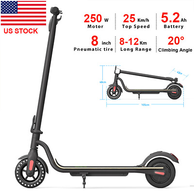 #ad ADULT FOLDABLE ELECTRIC SCOOTER 15.5MPH MAX SPEED LONG RANGE E SCOOTER BRAND NEW $199.00