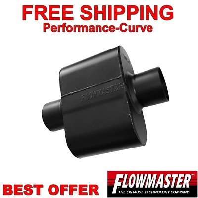 #ad Flowmaster Super 10 Series Muffler 2.5quot; C C 842515 $99.95