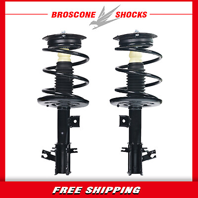 #ad For 2009 2012 Nissan Maxima Front Pair Complete Quick Struts Assembly Spring $94.99