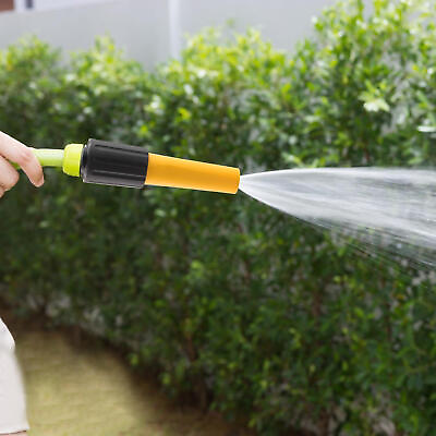 #ad 1pcs Adjustable Hozelock Hose Watering Spray Nozzle Gardening Male Connector NEW $7.30