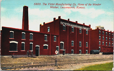 #ad The Victor Manufacturing Co. Home of the Wonder Washer Leavenworth Kansas C033 $9.99