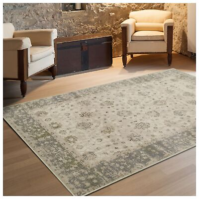 #ad Conventry Collection Area Rug 8mm Pile Height with Jute Backing Vintage Dis... $62.45