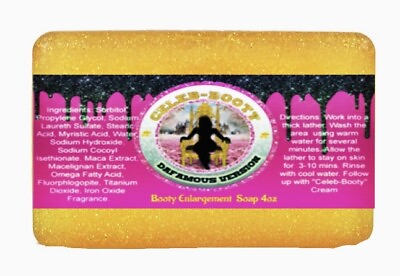 #ad EXTRA STRENGTH quot;Celeb Bootyquot; Butt Plumping GROWTH Enhancement Enlargement Soap $14.99