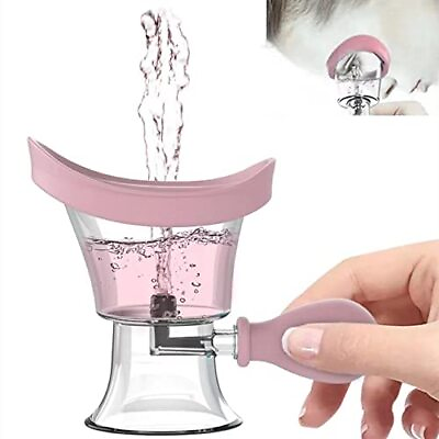 #ad Eye Wash CupEye Wash Cleaner Kit Silicon Manual Air Pressure Eye Cleaning Cup... $12.22