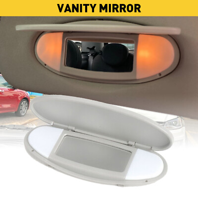 #ad NEW Replacement Fits BMW Mini Cooper R55 R61 07 14 sun visor vanity mirror cover $18.85