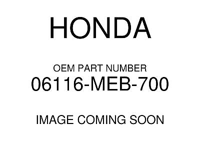 #ad Honda 2002 2008 CR Washer O Ring Kit B 06116 MEB 700 New OEM $40.09