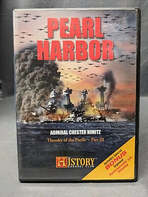 #ad NEW Pearl Harbor: Admiral Chester Nimitz Thunder of the Pacific Part III DVD $8.99