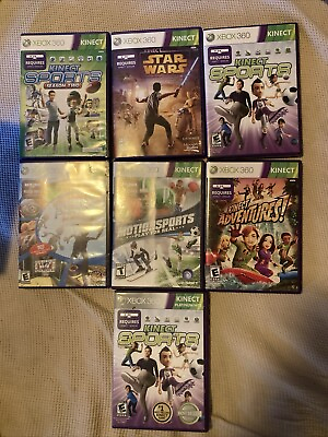 #ad xbox 360 games bundle lot used $20.00