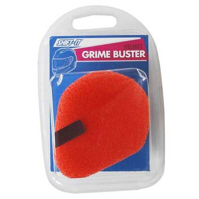 #ad SHIFT IT GRIME BUSTER NON SCRATCH CLEANING SPONGE FOR MOTORCYCLE HELMET amp; VISOR GBP 3.95
