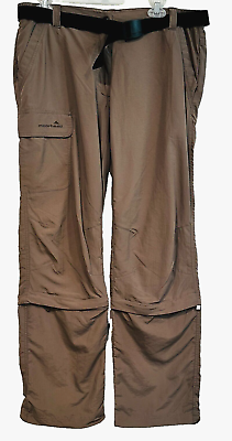 #ad #ad MOORHEAD Packable Convertible Pants to Long Shorts Brown W35xL30.5 EUC Men Sz 44 $33.95