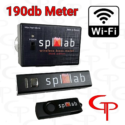 #ad SPL LAB WiFi Bass db Meter third edition Sound Pressure measuring device $399.00